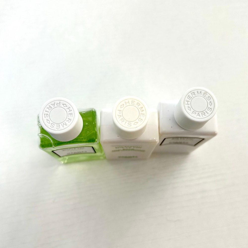 Hermes Un Jardin Sur Le Nil Bath Travel Bath & Gift Set - Picture 2 of 4